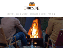 Tablet Screenshot of firesidestove.com
